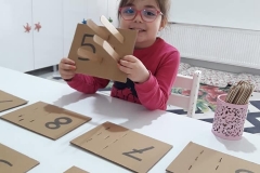 MONTESSORI AKTİVİTESİ (RAKAM ÇALIŞMASI)